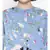 Blue printed Cotton Shirt