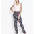 Grey printed Cotton Pant