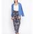 Grey printed Cotton Pant
