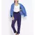Blue printed Cotton Pant