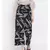 Black printed Cotton Pant