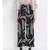Black printed Cotton Pant