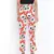 Red printed Cotton Pant