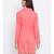 Pink plain Viscose Dress