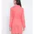 Pink plain Viscose Dress