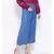 Blue printed Cotton Pant