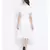 White plain Cotton Dress