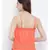 Orange printed Cotton Top