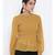 Mustard printed Cotton Top