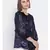 blue printed Cotton Shrug