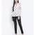 Black printed Cotton Top
