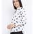 Black printed Cotton Top