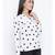 Black printed Cotton Top