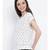 White printed Cotton Top