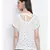 White printed Cotton Top
