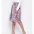 White printed Cotton Skirt