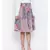 White printed Cotton Skirt