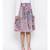 White printed Cotton Skirt