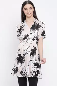 Pink printed Cotton Tunic