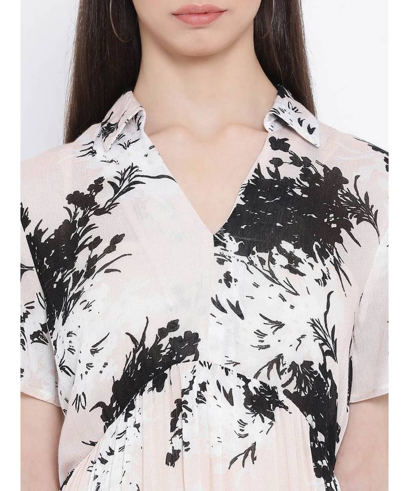 Pink printed Cotton Tunic