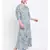 Blue printed Viscose Dress