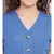 Blue plain Cotton Dress