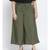 Olive printed Cotton Pant