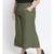 Olive printed Cotton Pant