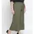 Olive printed Cotton Pant