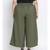 Olive printed Cotton Pant