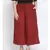 Maroon printed Cotton Pant