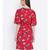 White printed Viscose Dress