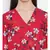 White printed Viscose Dress