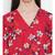 White printed Viscose Dress
