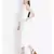 White plain Cotton Dress