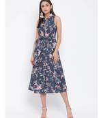 Pink printed Cotton Dress