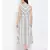 White printed Cotton Dress