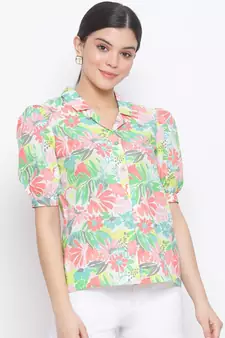 Multicolor printed Cotton Shirt