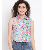 Multicolor printed Cotton Shirt