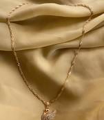 Beautiful Fancy Bird Rose Gold Chain