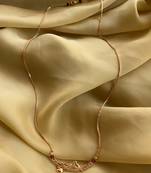 Rose Gold American Diamond Birds Chain