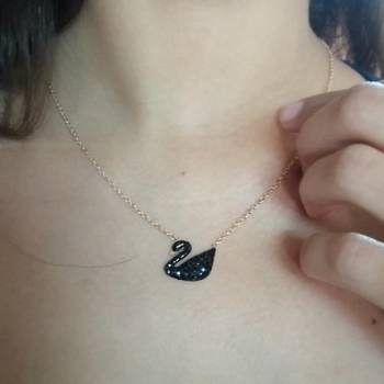 Best Rose Gold Black Swan Chain 2