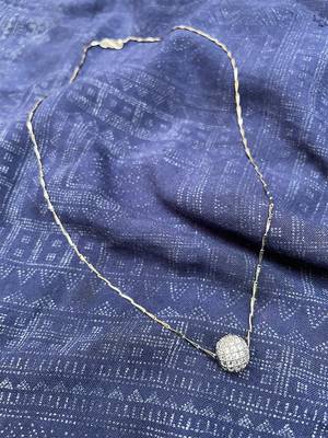 Metalic Silver Ball Chain 2