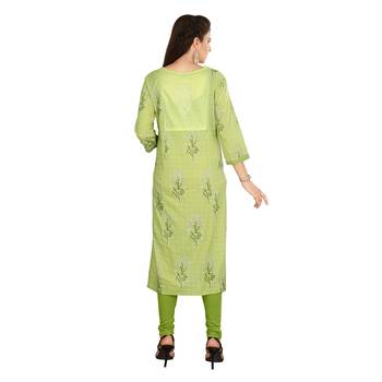 Pink printed cotton kurtas-and-kurtis 2