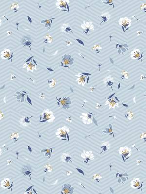 Floral+Chevron - W 5