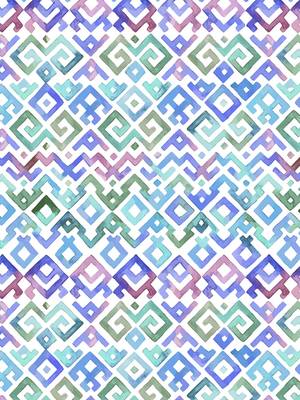 Vintage Geomatric Print 2- W 5