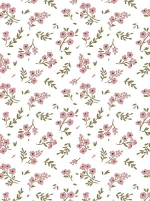 Pastel Flower All over - W 5