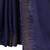 Navy Blue Embroidered Pure Satin Saree With Blouse