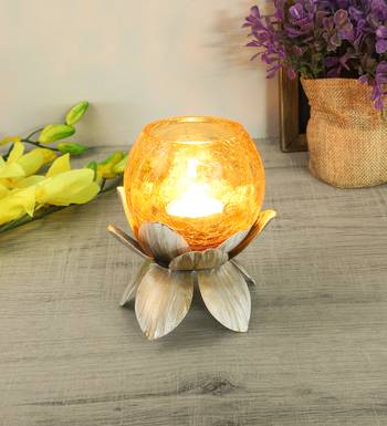 Lotus Small Tealight Holder 1