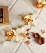 Set of 2 Satiya Sleeping Brass Dia